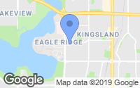 Map of Hidden Valley, AB