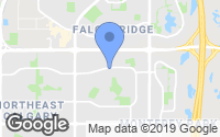 Map of Hidden Valley, AB