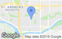 Map of Hidden Valley, AB