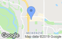 Map of Hidden Valley, AB