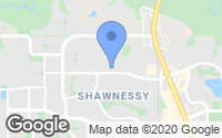 Map of Hidden Valley, AB