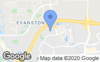 Map of Hidden Valley, AB